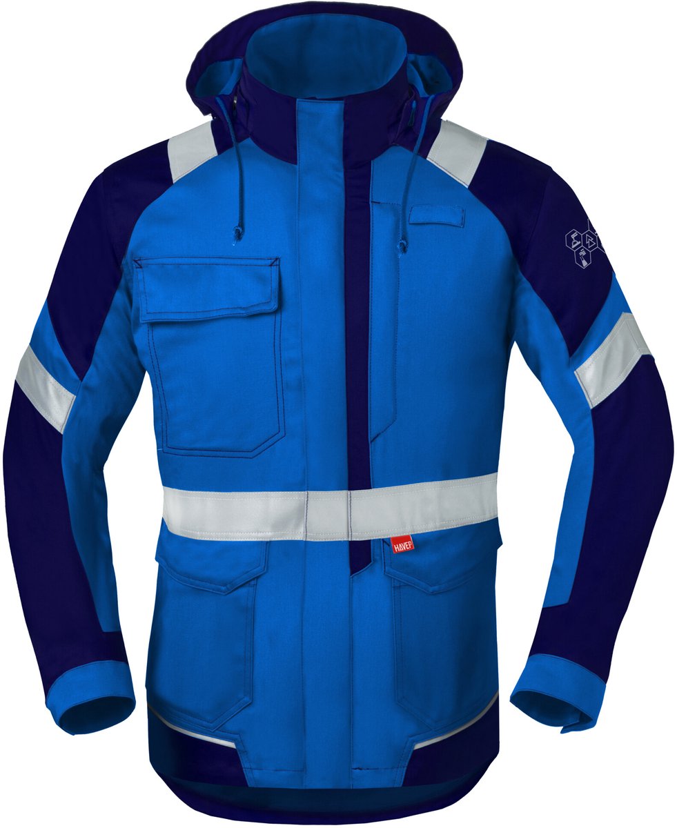 HAVEP Parka 5-Safety Image+ 50286 - Korenblauw/Marine - 3XL