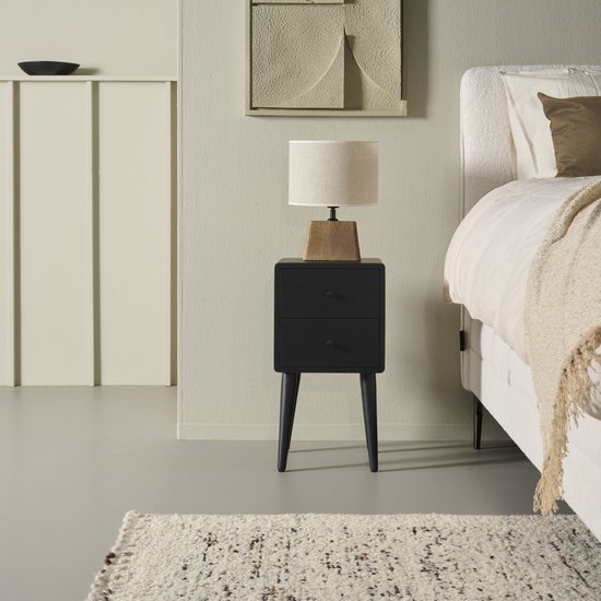 Light & Living Pied de lampe Cardan - Bois - 16x10x21cm