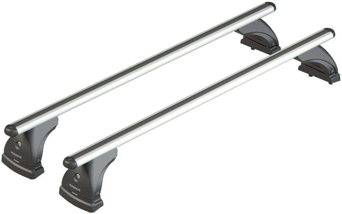 Lampa dakdragers |Nordrive Aluminium complete set geschikt voor: - Hyundai i20 3p - 2015 - 2018