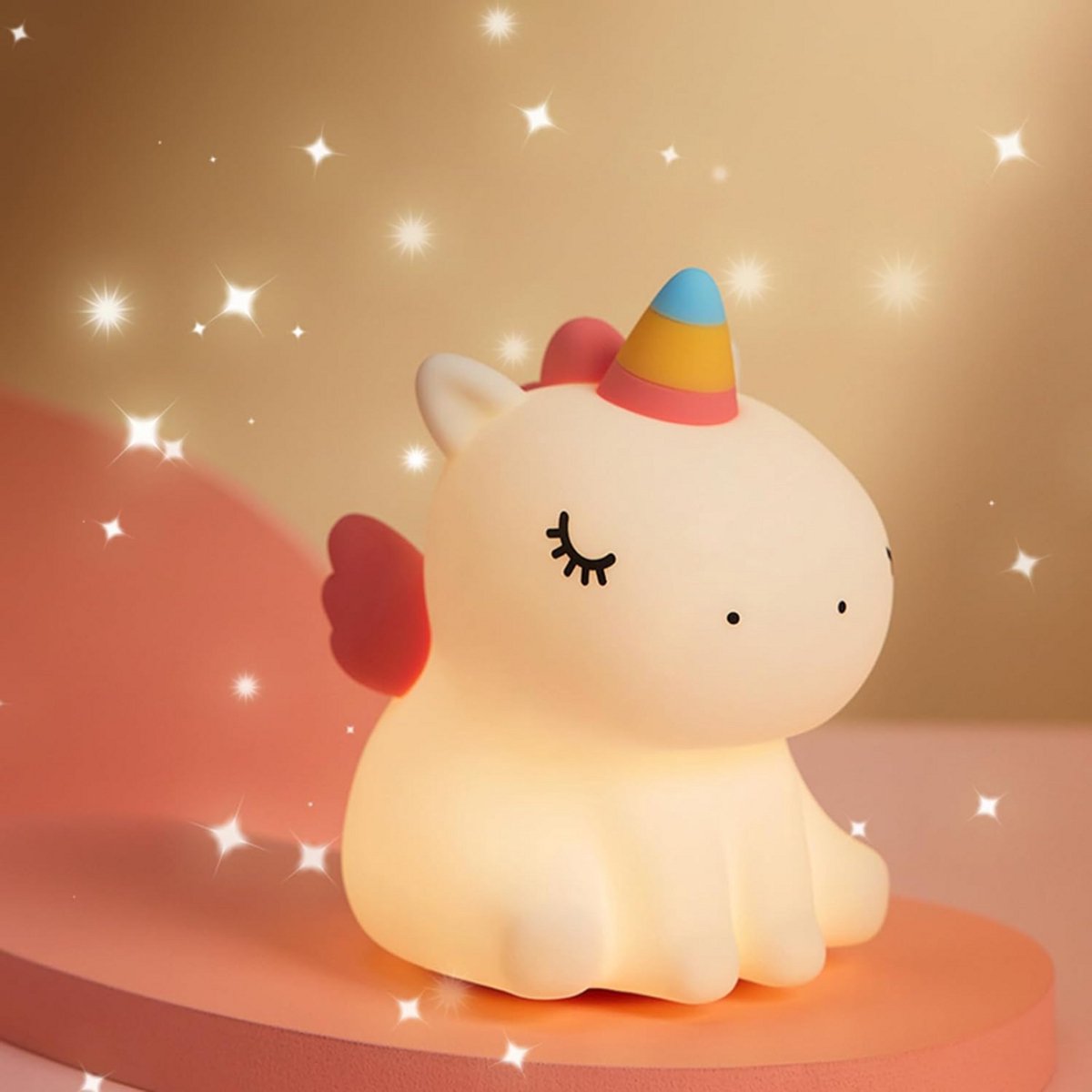 DD® Kindernachtlampen - Nachtlampje Volwassenen - Nachtlampje Kinderen - 13x6x11cm - Veelkleurig