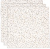 Jollein - Hydrofiele Doek Small 70x70cm - Inbakerdoek - Zacht Katoen - 3 Stuks - Bloomy