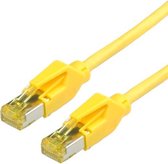 Draka UC900 premium S/FTP CAT6a Gigabit netwerkkabel / geel - 2 meter