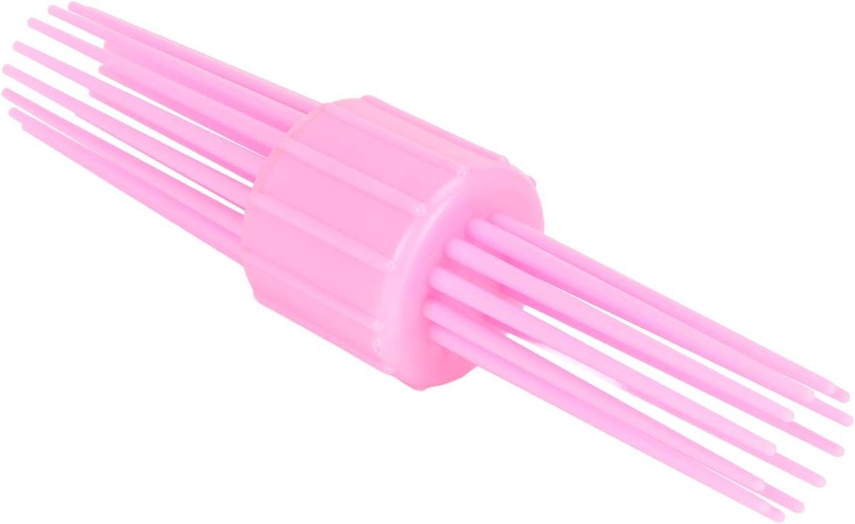 Hair Curling Roll Comb - Antislip Gentle Curls Multi Tooth Hair Styling Curler Comb
