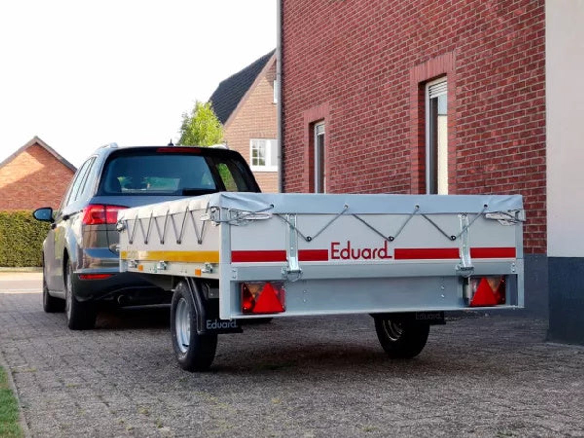 Vlakzeil op maat voor Eduard aanhanger - 200x145 cm - waterdicht