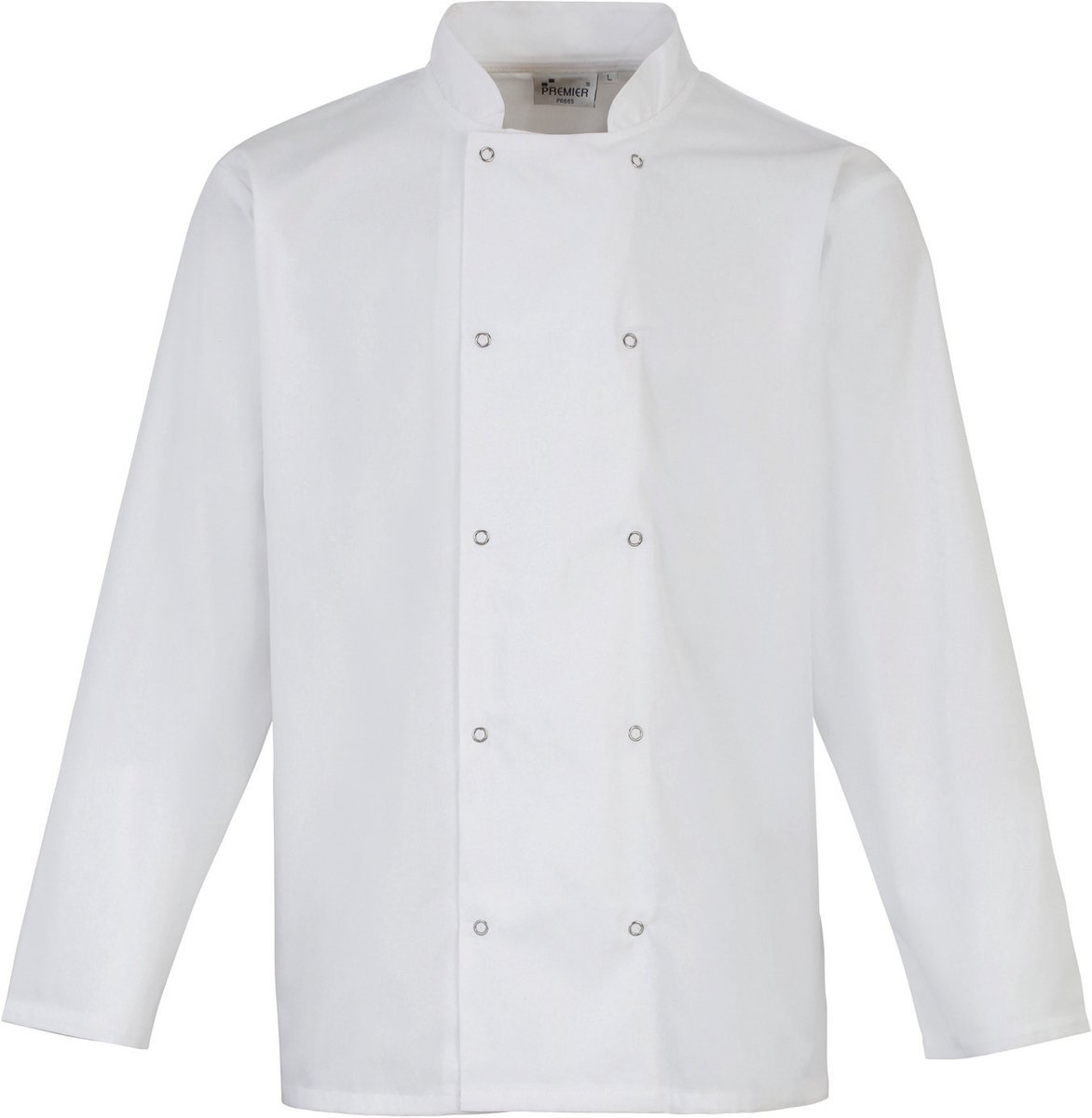 Schort/Tuniek/Werkblouse Unisex S Premier White 65% Polyester, 35% Katoen