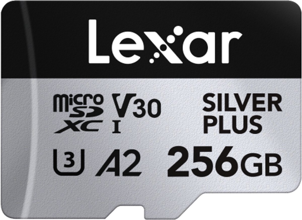 Lexar MicroSDXC Silver Plus UHS-1 256GB V30