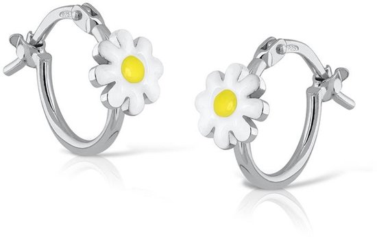 Lapetra LPOR0131 - Boucles d'oreilles d'oreilles - Bloem - Argent 925