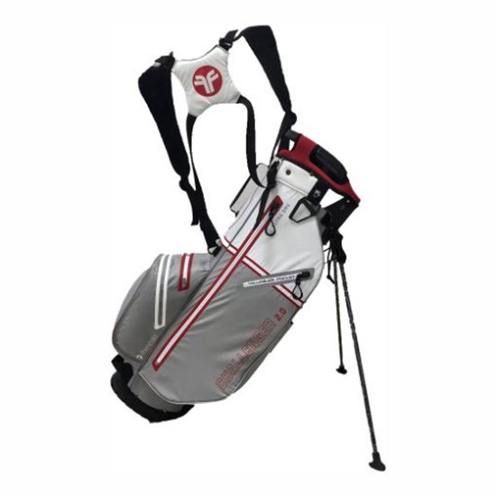 Fastfold Challenger 2.0 Standbag Grijs/Wit/Rood van Merkloos — afbeelding 3