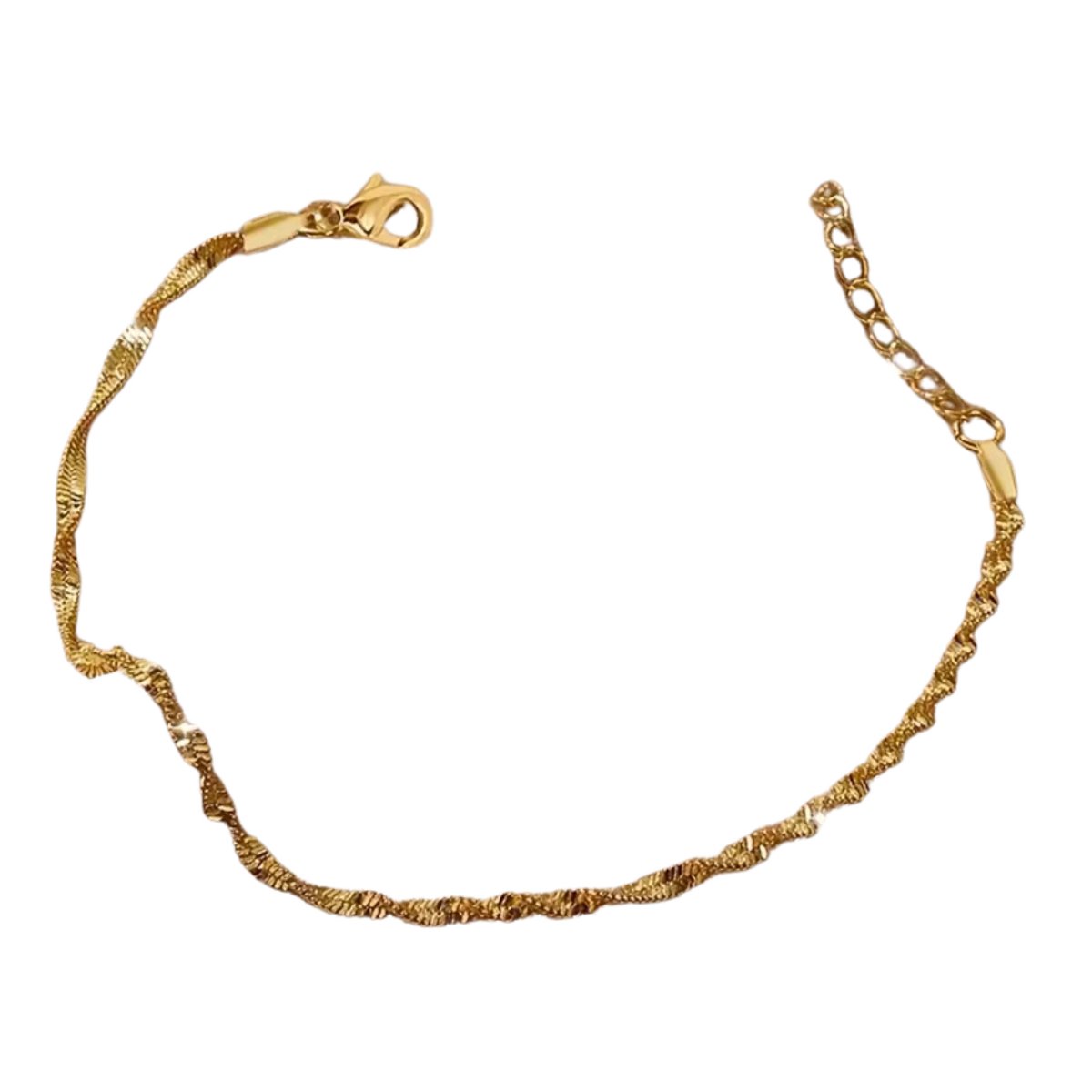 Bovista Armband - Staal - Nep Zilver - Dames - Nep Goud
