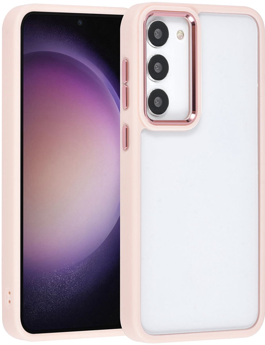 UNIQ Accessory Galaxy S23 Plus Backcover hoesje - Roze