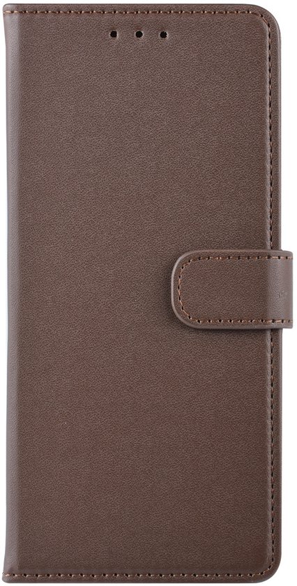 Huawei  P30 Pro Pasjeshouder Bruin Booktype hoesje - Magneetsluiting - Kunststof;TPU