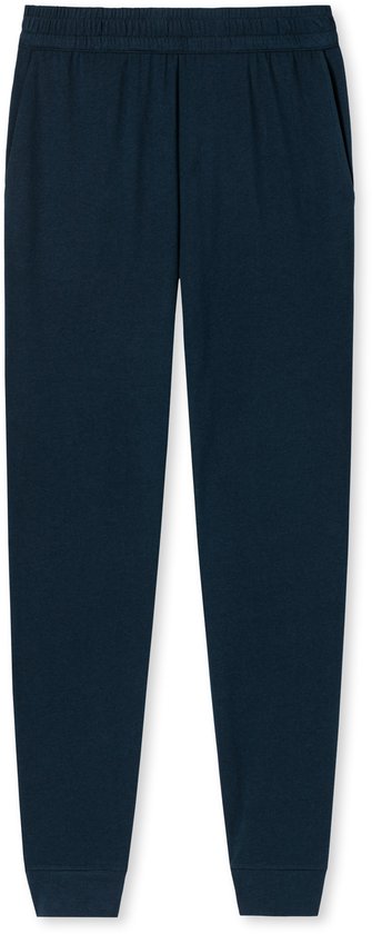 SCHIESSER Mix+Relax loungebroek lang - dames broek lang donkerblauw