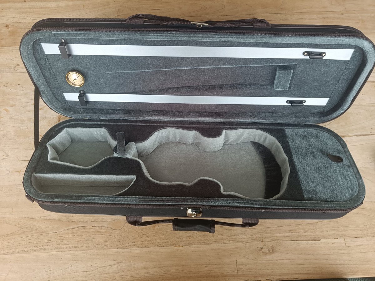 FINO VC016 rechthoekige luxekoffer voor 4/4 viool