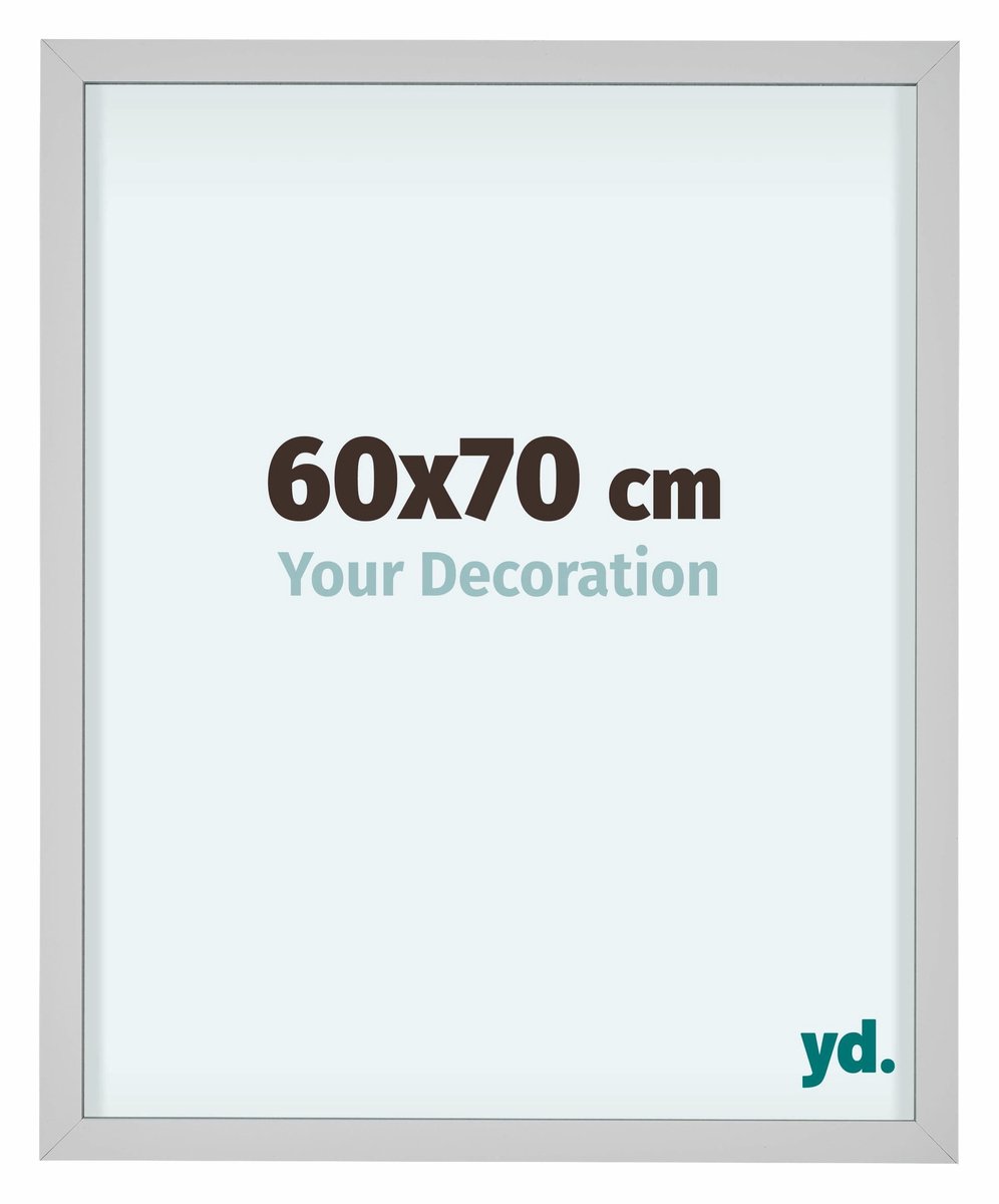 yd. Your Decoration - Fotolijst 60x70 cm - Aluminium - Wit - Virginia