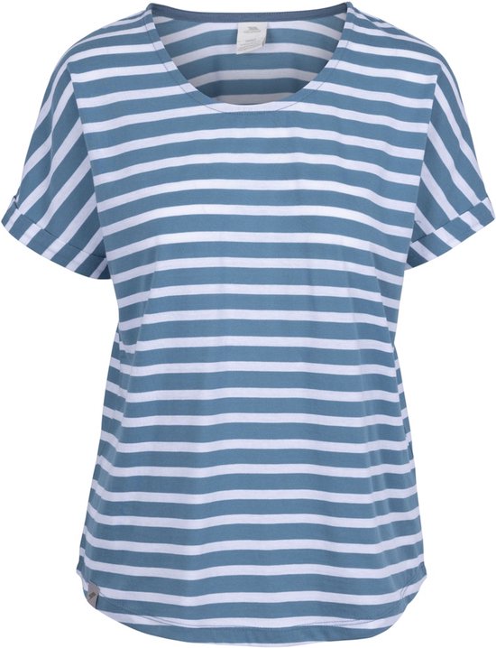 T-shirt femme Trespass Megan Storm à rayures Blue - S