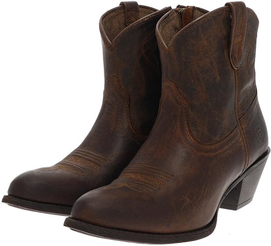 Ariat DARLIN Dames Western Enkellaarsje Bruin - 39 (6 UK)