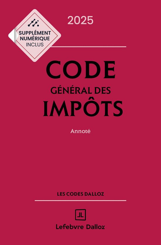 Codes Dalloz Professionnels - Code général des impôts 202 ... - cover