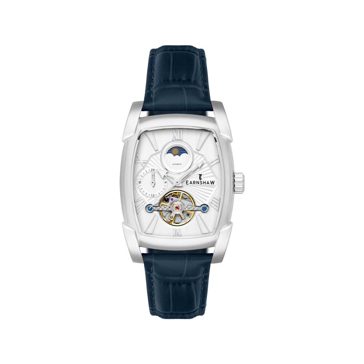 Earnshaw - ES-8296-02 - Polshorloge - Heren - Automatisch - Heritage Kensington