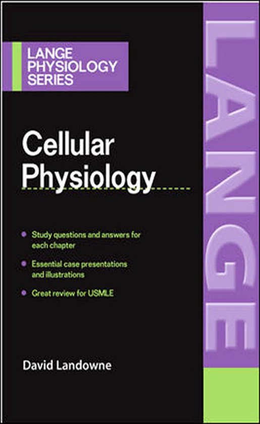 LANGE Physiology Series - Cell Physiology - cover