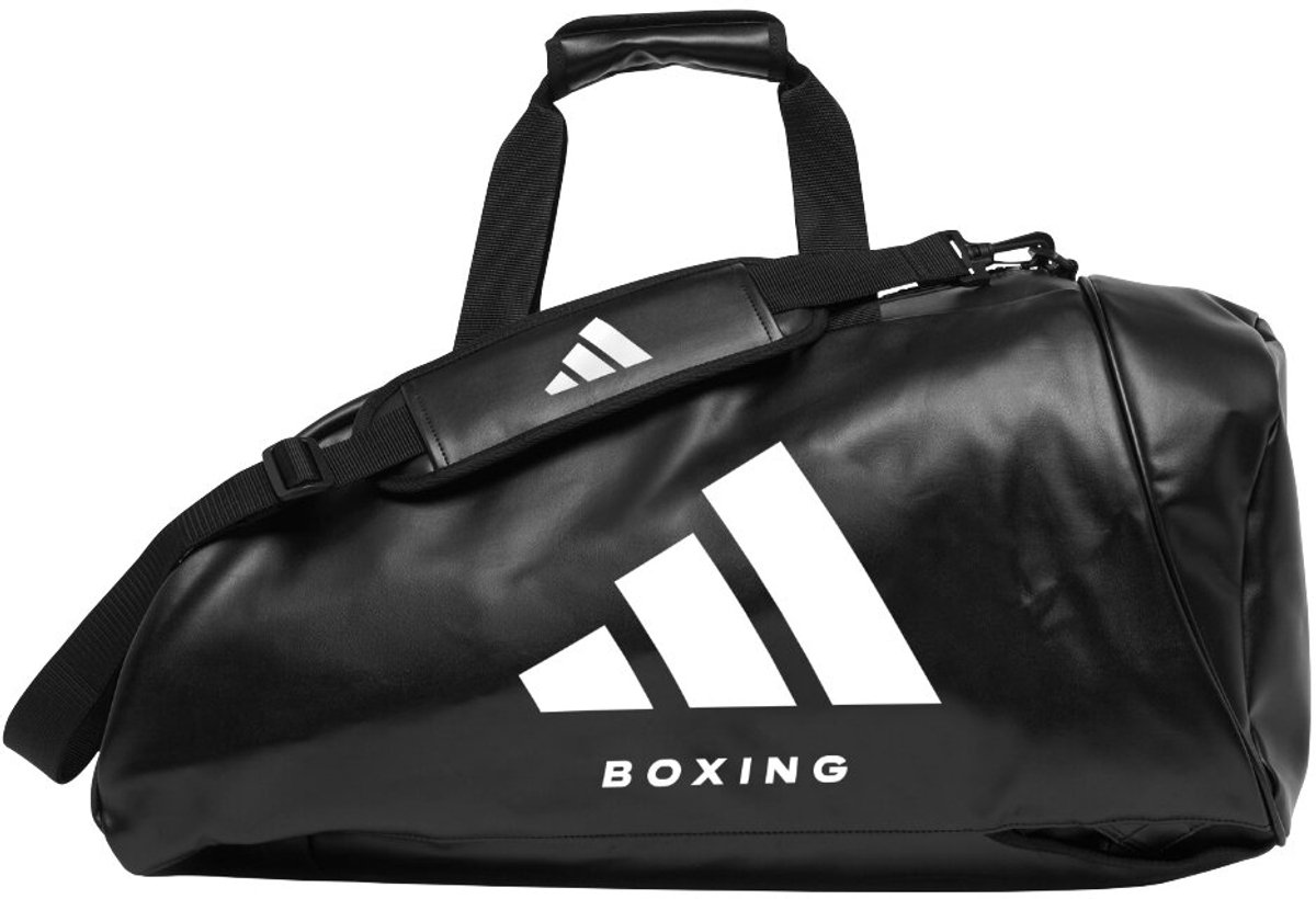 Adidas Boxing 2-in-1 Sporttas PU Zwart