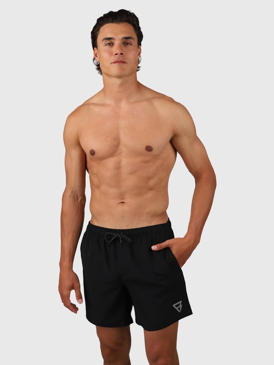 Brunotti Bru - conic Zwembroek Heren - Zwemshort met 4 - Way Stretch - Black — afbeelding 23