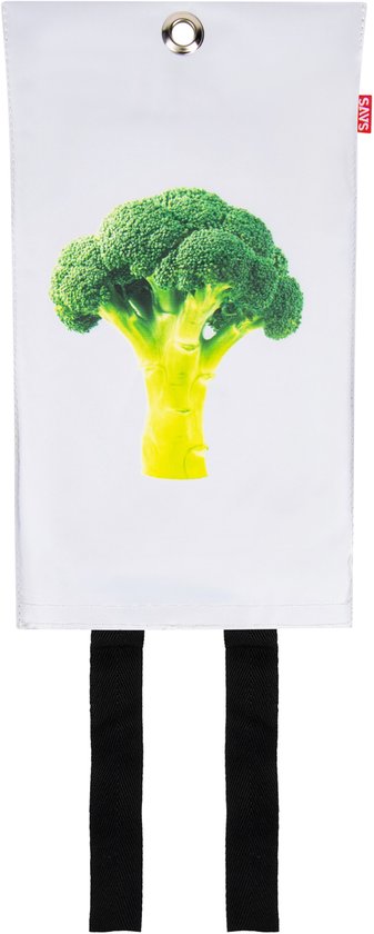 SAVS® Blusdeken - 100 x 100 cm - Broccoli print - Branddeken voor o.a. thuis & keuken - Handig ophangoog