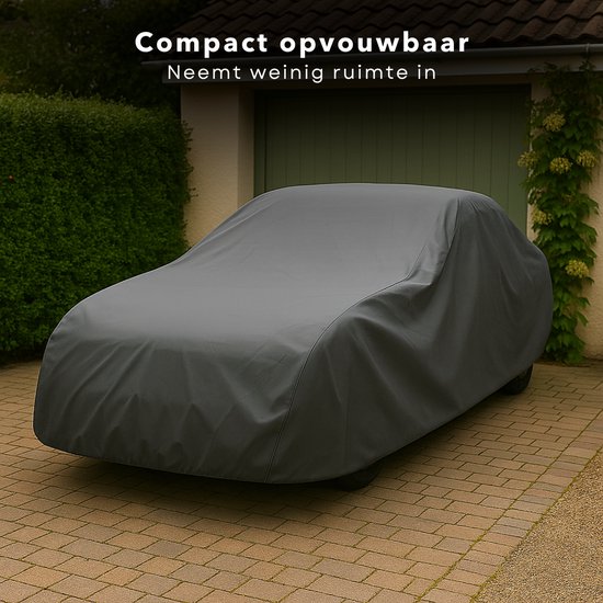 Housse de protection Cheqo® XL pour voiture - Housse de protection pour voiture - Housse de protection pour voiture - Imperméable - Protection Grijs - Universelle