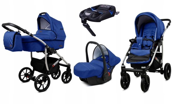 3-in-1 combi-kinderwagen, 3-in-1 kinderwagen voor pasgeborenen, reissysteem, hoge kinderwagen, opvouwbare standaard kinderwagen (225 kaki