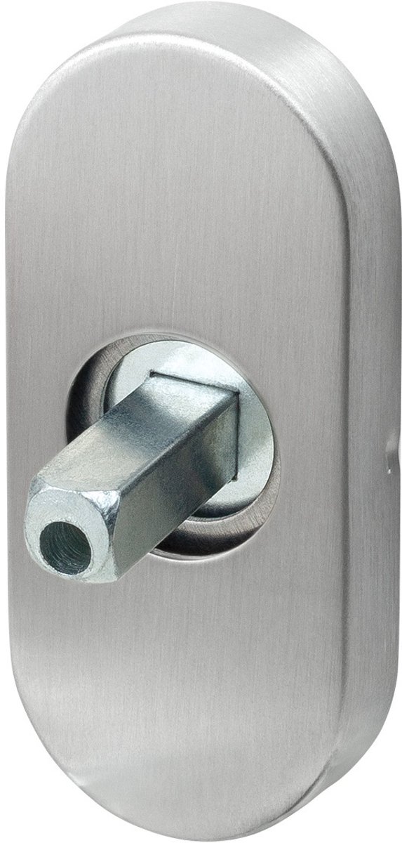 Rozet - RVS geborsteld - RVS - GPF -