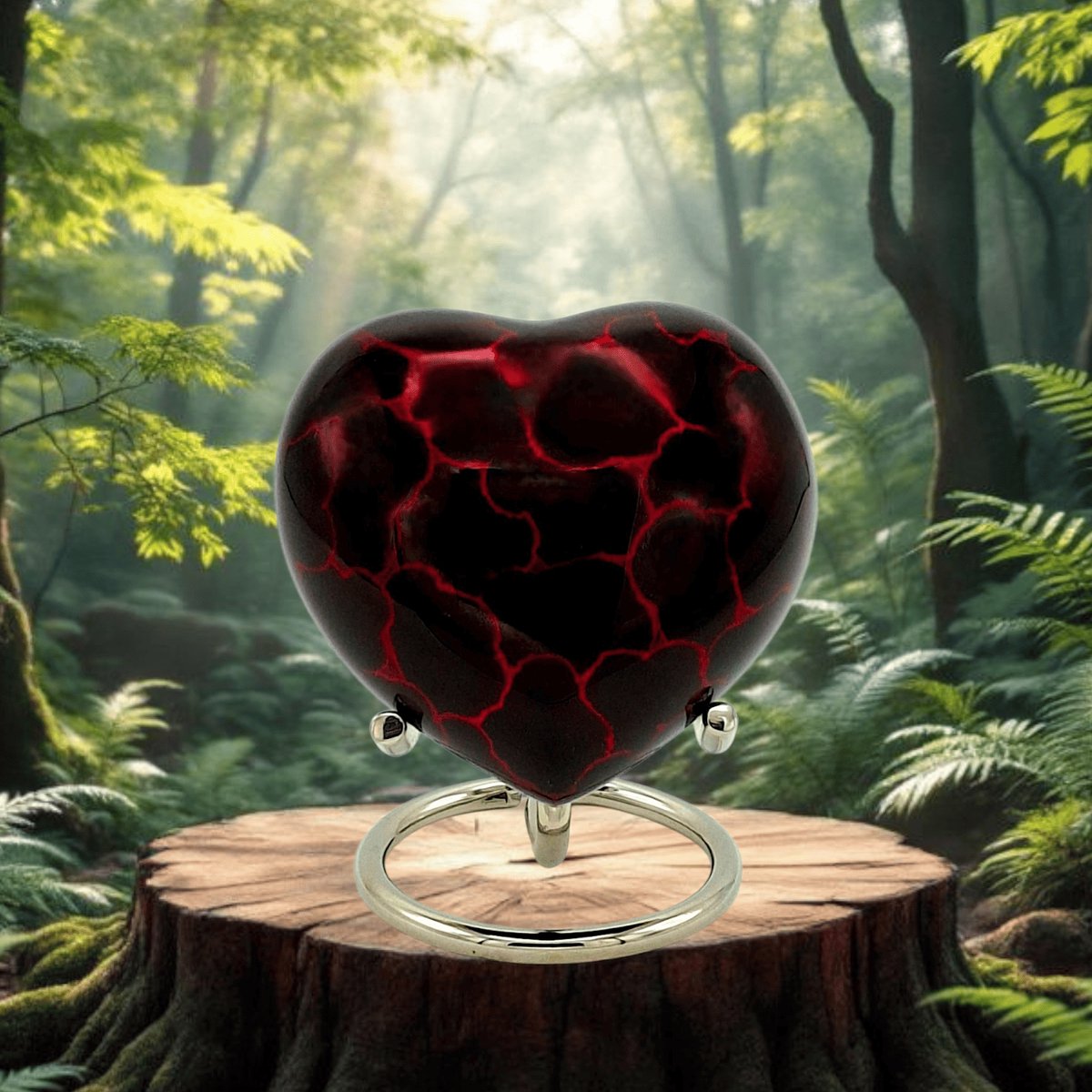 Hart Urn - Verdeel Urn - Red Lightning 11457