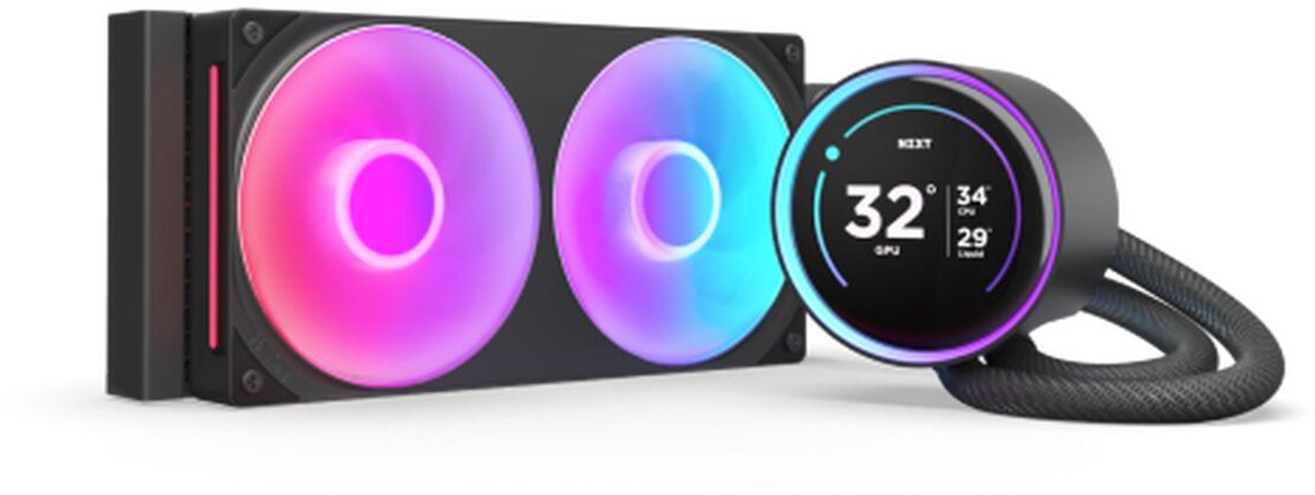 NZXT Kraken Elite 240 RGB V2 black waterkoeling