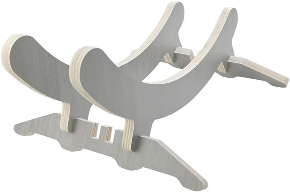 Ibenzoa® Duurzame Houten Fietsenstandaard - Stabiliteit voor Alle Wielgroottes