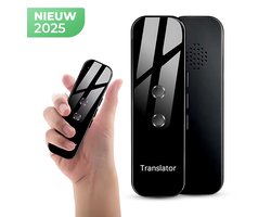Vertaalcomputer – Real-Time Meertalige Vertaling met Bluetooth, Foto- & Offline Modus – 4-6u Accuduur – Type-C Oplaadbaar – Voor Reizen, Zaken & Taalstudie