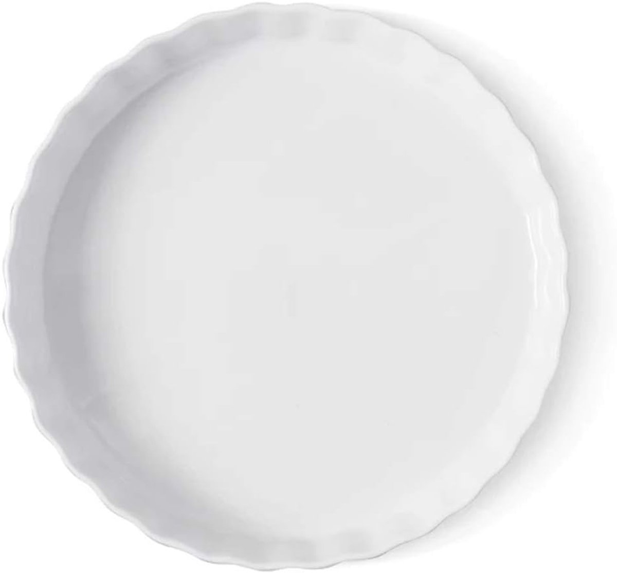 Diepe Keramische Bakvorm en Pizza Pan, Ronde Taartvorm 20cm