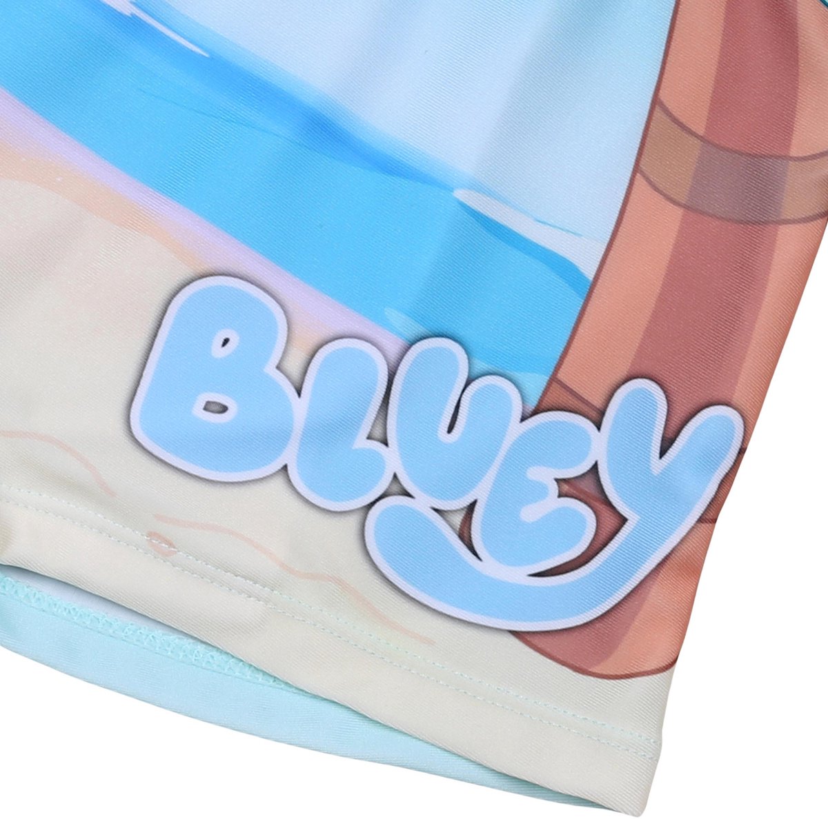 Bluey Zwemshorts | Bingo Jongens Zwembroek | Zwembroek Voor Zwembad Of Strand | Kinderzwemkleding | Blauw 128