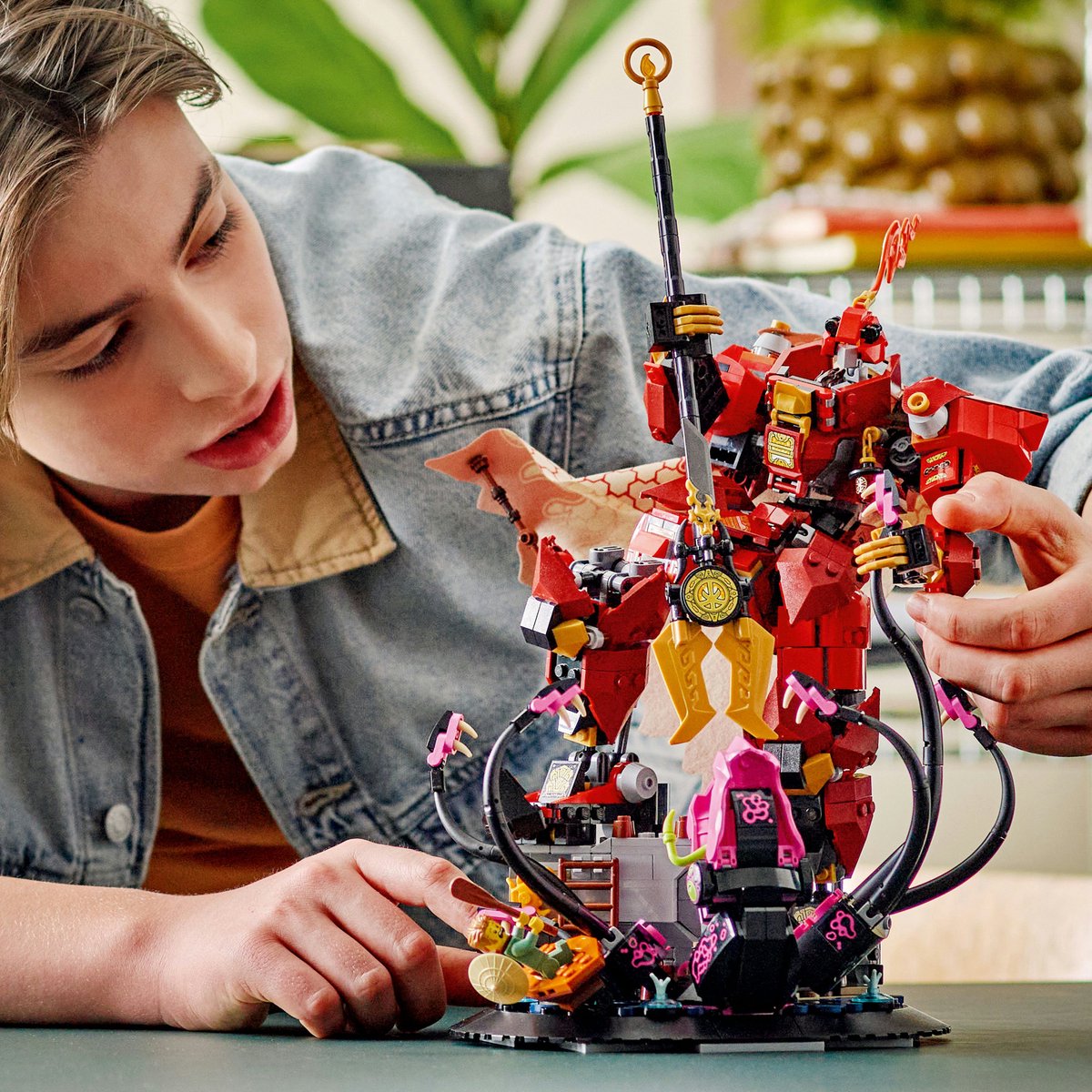 LEGO NINJAGO De Vuurriddermecha Bouwpakket voor Kinderen - 71846 – foto 4