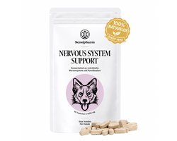 Sensipharm Nervous System Support voor Hond en Kat - Zenuwstelsel Voedingssupplement bij Epilepsie - 90 Tabletten à 1000 mg