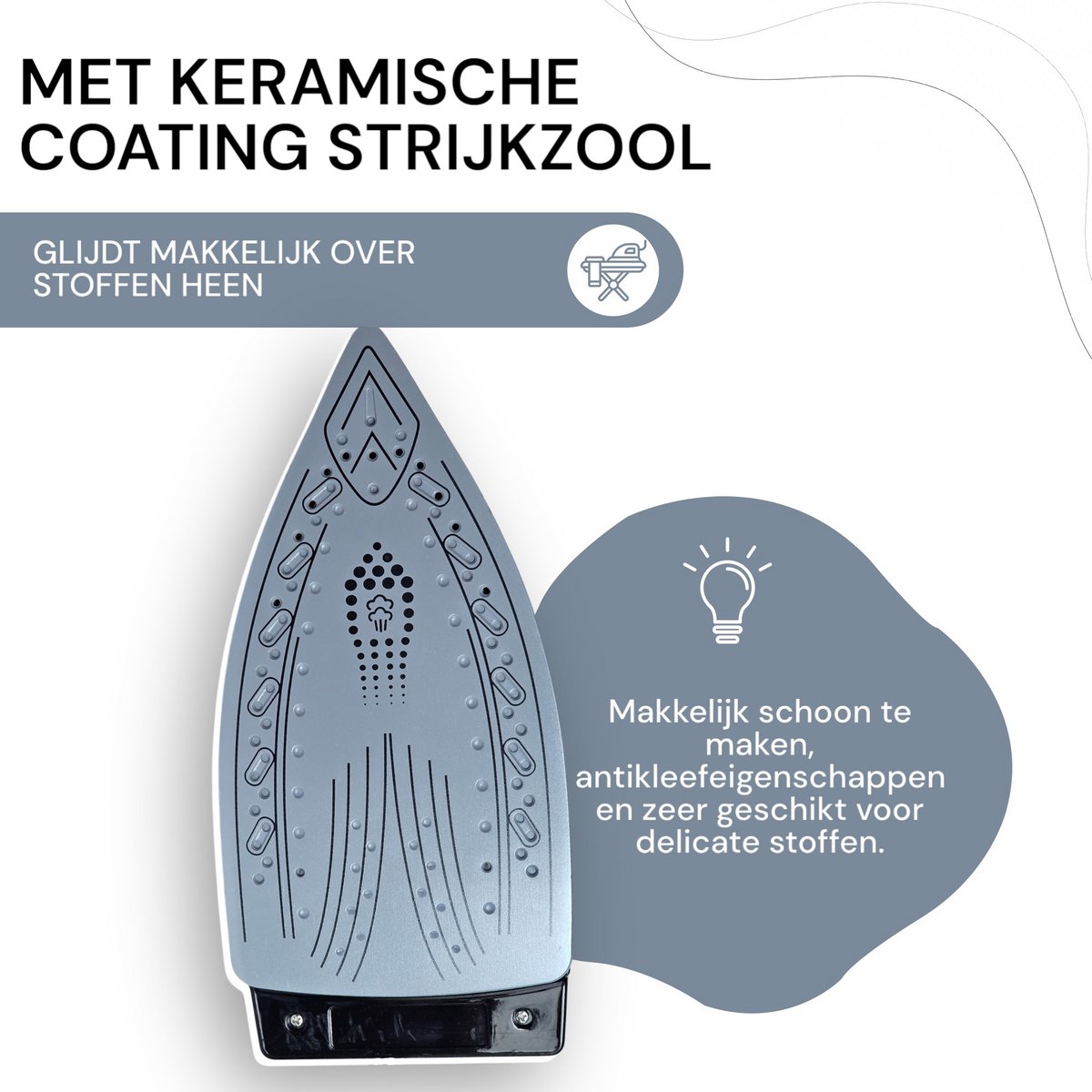 Royal Swiss® Stoomgenerator – 2250W – strijkijzer met stoomgenerator – Met Station – 1.2L Afneembare Watertank – 3x Antikalkfilter — afbeelding 4