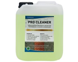 Tergeo Pro Cleaner Kant & Klaar 5L - Groene aanslagreiniger - Gevelreiniger buitenmuur, terras en bestrating - Metaalreiniger - Allesreiniger