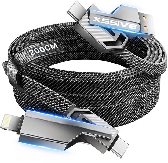 Samsung Galaxy S9 Oplaadkabel USB C 2 meter zwart