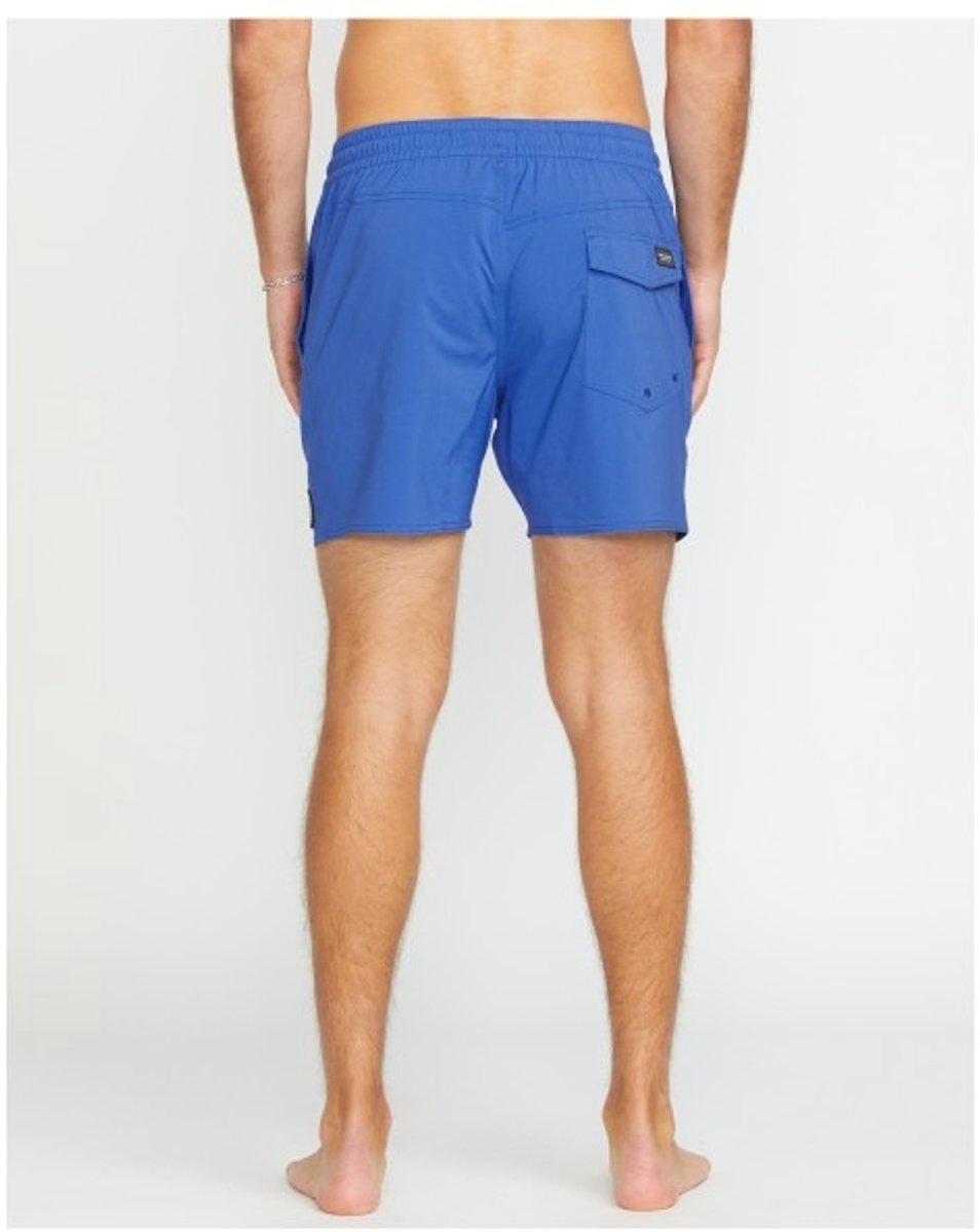 Volcom Mens Lido Solid Trunk 16 Ultramarine