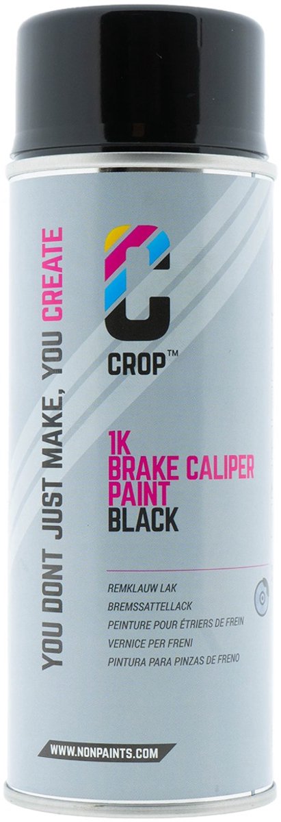 CROP Remklauw Verf ZWART spuitbus 400ml