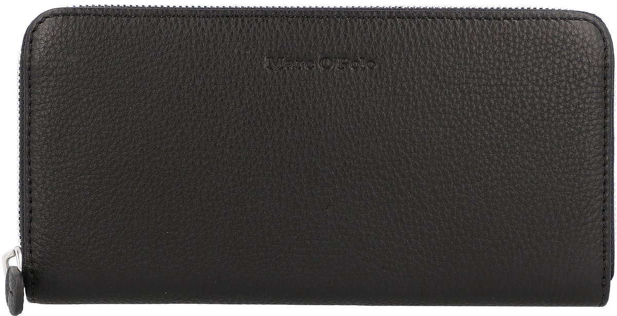 Marc O'Polo Emilie portemonnee leer 19 cm - Dames - Horizontaal - black