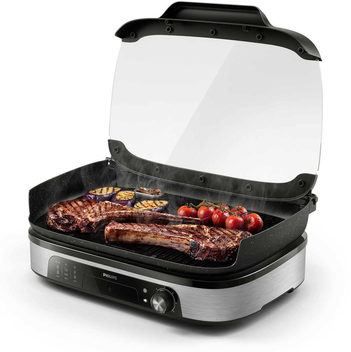 Philips Hd6212/90 Grillplaat Zwart