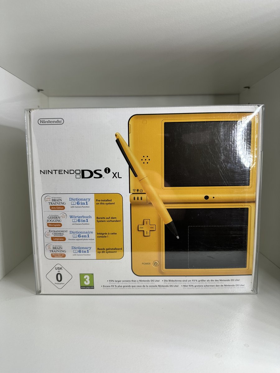 Nintendo DSi XL - Geel - Grotere schermen - Grotere kijkhoek | bol