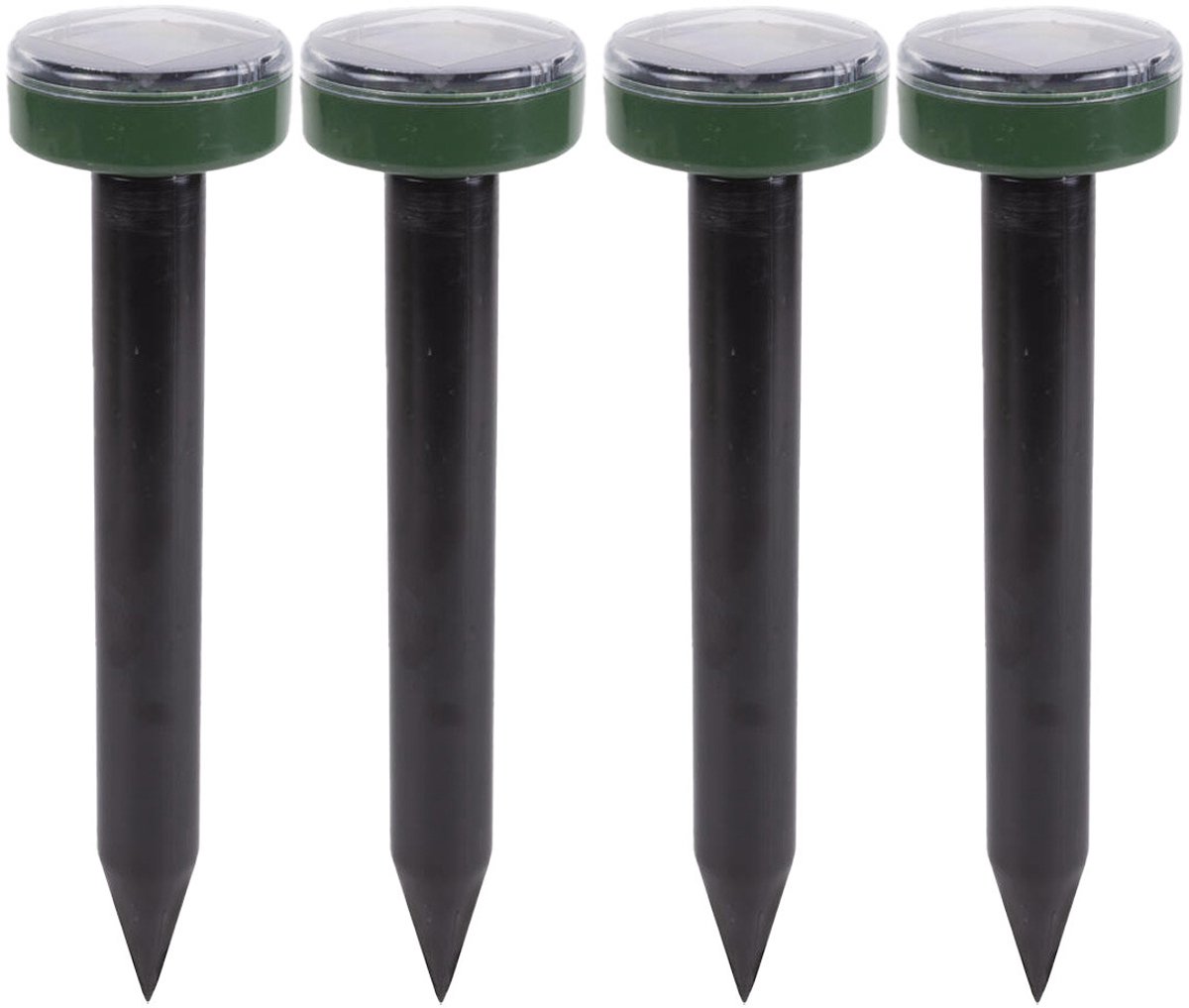 Benson Mollenverjager - 4x - 25 x 6 cm - diervriendelijk alternatief - mollenklem - mollen klemmen - mollenval