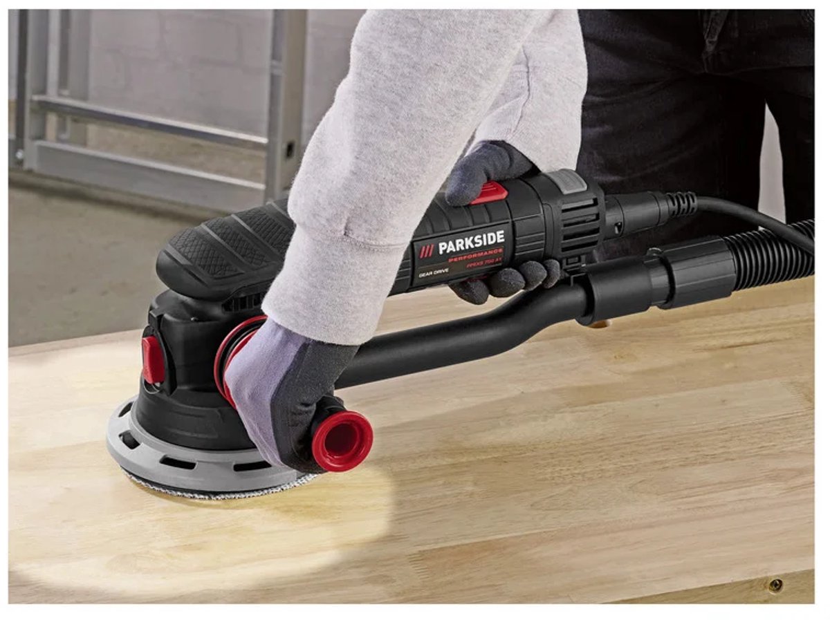 Parkside Performance Excentrische schuurmachine 750W - 6-traps instelbaar toerental - Inclusief koffer – foto 5