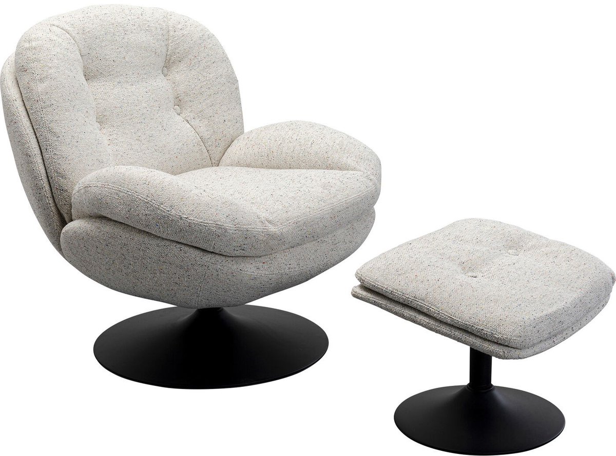 Draaifauteuil + kruk Standford