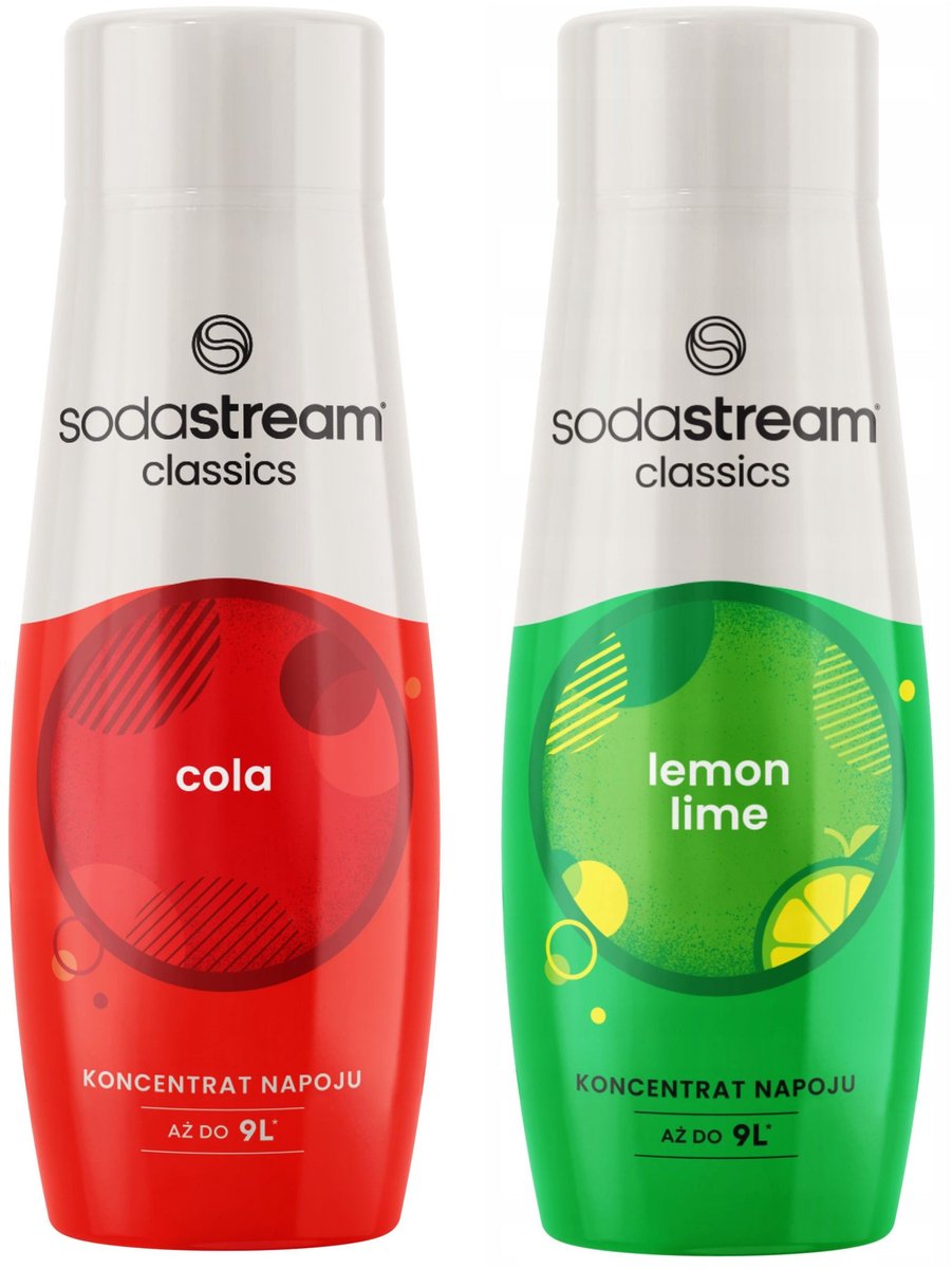 SodaStream - Cola en Lemon Lime Concentraten - 440ml - Set van 2