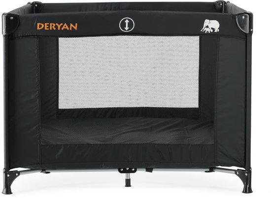 Deryan Kinderbox - Inklapbare box - 100x100cm - Zwart